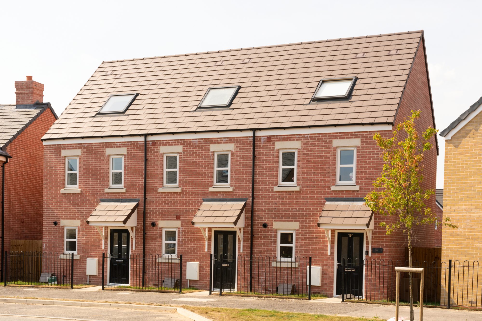 New build house constructed by JBJ Brickwork Stourbridge