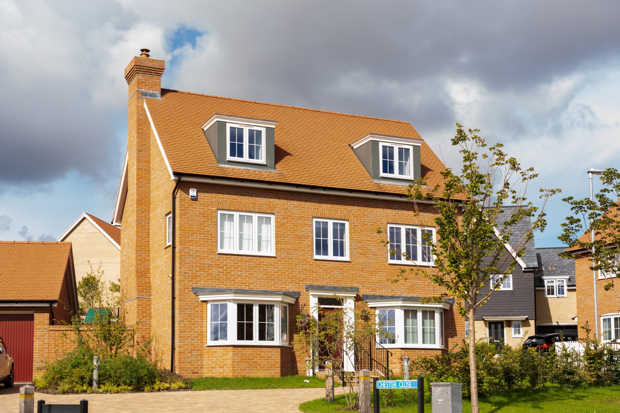 New build house constructed by JBJ Brickwork Stourbridge